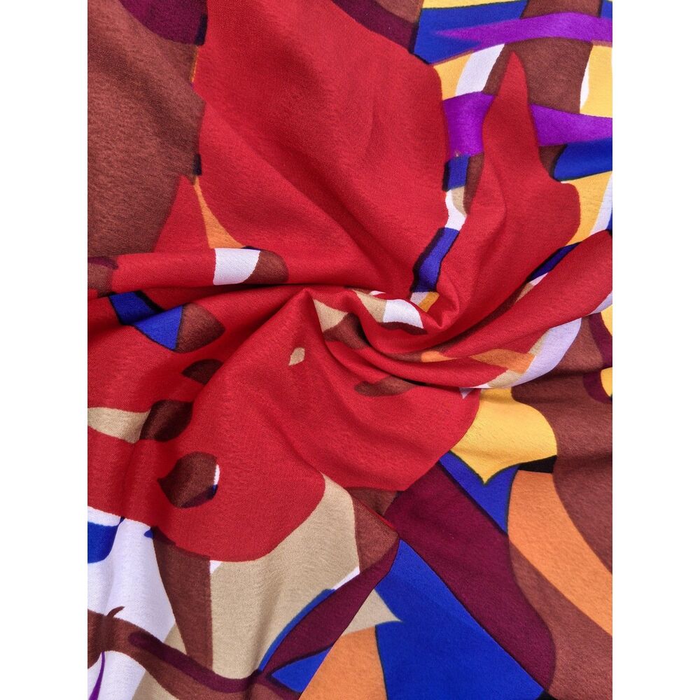 MIX NOUVEAU Size XL Tropical Bohemian Vacation Skirt - Picture 5 of 5
